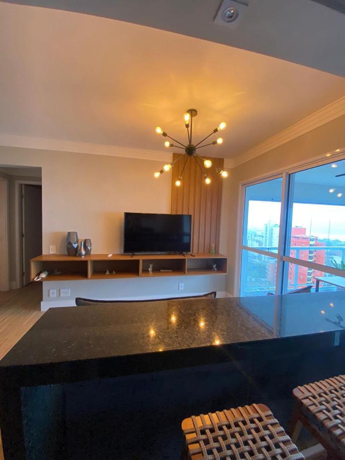 Apto 15º Andar - Varanda Vista Mar - Enseada Daire Guarujá Dış mekan fotoğraf