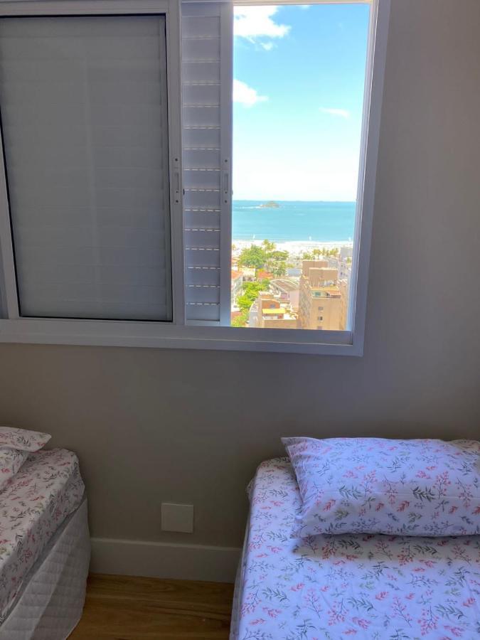 Apto 15º Andar - Varanda Vista Mar - Enseada Daire Guarujá Dış mekan fotoğraf