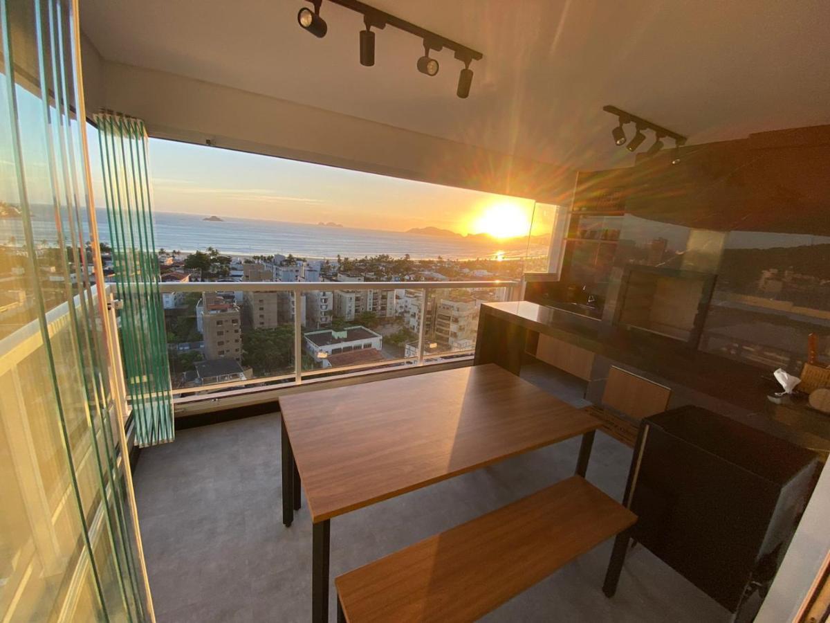 Apto 15º Andar - Varanda Vista Mar - Enseada Daire Guarujá Dış mekan fotoğraf